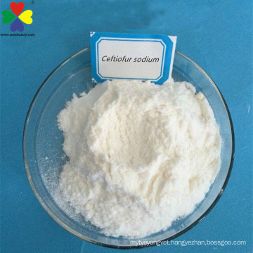 Factory Supply Veterinary Medicines API Ceftiofur Sodium Powder for Animal